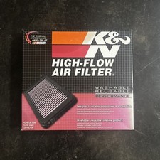 K&N High-Flow Washable Reusable Air Filter 33-2304