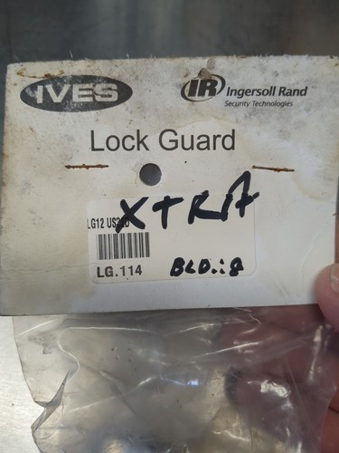 Ives LG12 US32D Satin stainless LG.114 Ingersoll Rand Lock Guard *Free Shipping* - 第 2/10 張圖片