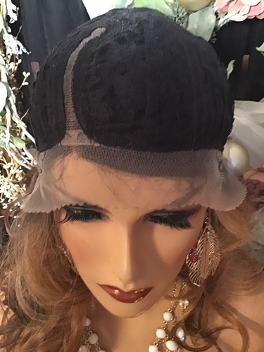 "ANGELIC 36"" RIZOS RUBIOS MIEL DORADOS ENRAIZADOS, HD ENCAJE FRONTAL PROFUNDO 5"" PARTE PELUCA! - Imagen 9 de 11
