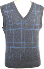 Vintage JANTZEN Wool Blend V Neck Vest Size MEDIUM M