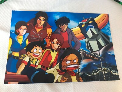 CARTE POSTALE GOLDORAK SHOGUN WARRIOR MAZINGER GRENDIZER JUMBO albator ken