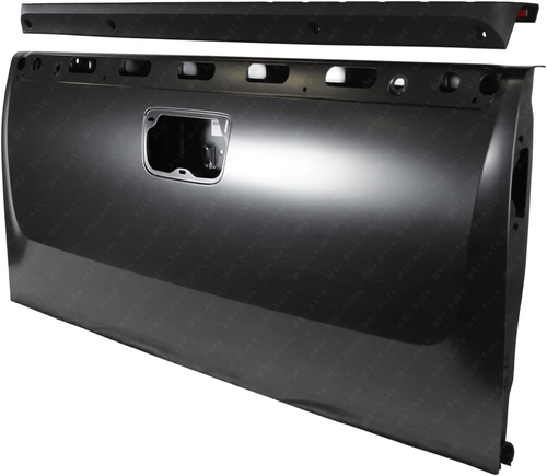 Primered Steel, Tailgate Complete Assembly W/Lock Compatible with 2007-2013 Chev - Picture 4 of 7