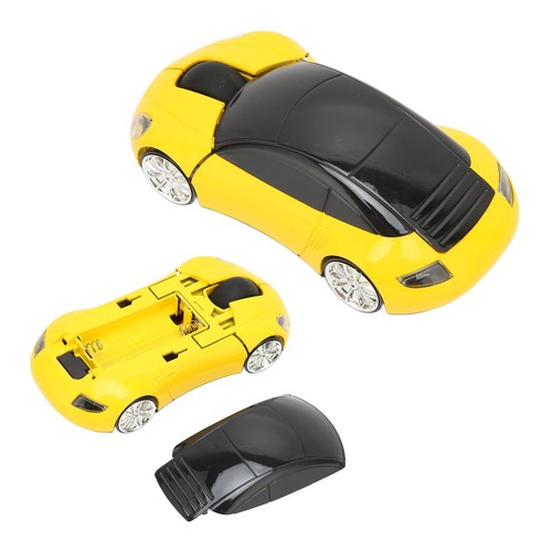 2.4Ghz Wireless Car Mouse Plug And Play Battery Powered 3D Sports Car Styl Part - Picture 6 of 22