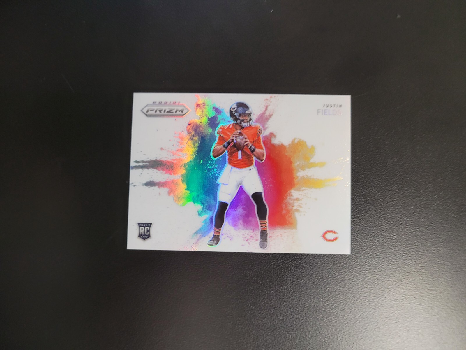 2021 Prizm RC Color Blast Justin Fields