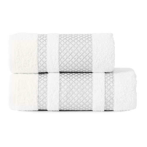 Towel, elegant towels white, towels 4 pcs. set bathroom accessories B2B - Picture 1 of 9