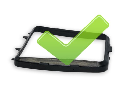 MANGUITO PARA OPEL VECTRA C SIGNUM BOLSA DE CAMBIOS BORDADO opc AZUL + MARCO - Imagen 3 de 4