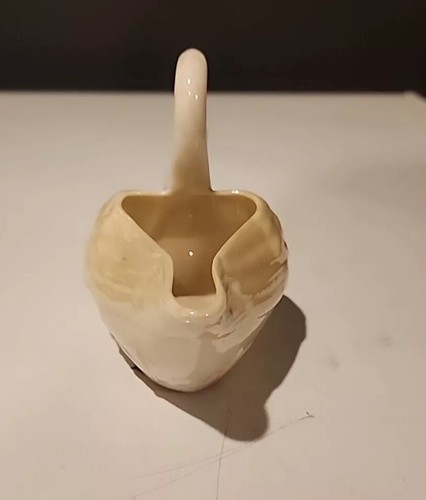 Belleek Swan Bird Porcelain Gravy Sauce Creamer Figurine Trinket Dish 2786B - Picture 4 of 7