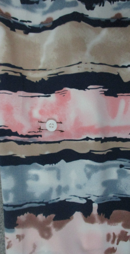NEU XL Damen Top Tunika Bluse Shirt hell bunt Reißverschluss vorne Riegelärmel bunt - Bild 13 von 14