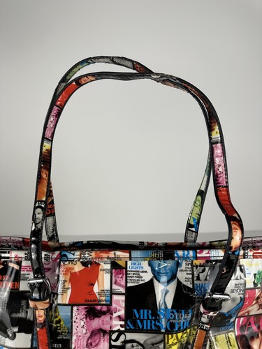 Copertina Paris Magazine, 15""L x 12"" H x 6"" W borsa a tracolla borsa da donna - Foto 3 di 14
