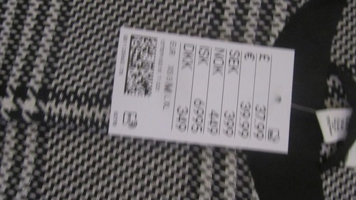 H&M 2025 black/white check blazer & skirt set size 10/M £57.99 - Picture 3 of 4