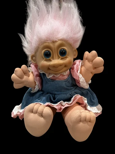 Vintage Russ Berrie 12 inch Troll Doll item # 2345 excellent eyes