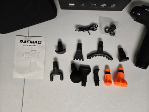 RAEMAO X6 Pistola Massaggiante Portatile Elettrica Massaggiatore Muscolare Tessuti Profondi per Atleti - Foto 10 di 22