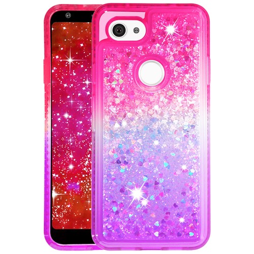 Für Google Pixel 3/3 XL Lite/3a Handyhülle Glitzer Diamanten Flüssig Treibsand - Bild 16 von 36