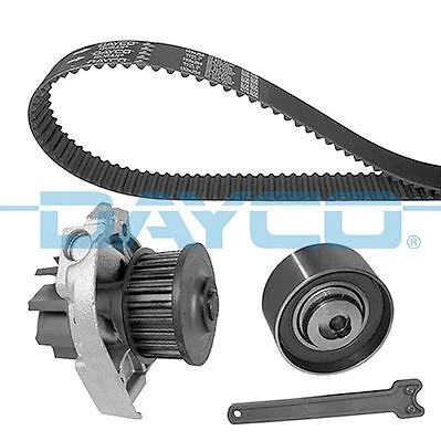 DAYCO KTBWP4662 Pompa acqua + Kit cinghie dentate per FIAT 500 (312_), 500 C (31 - Foto 11 di 12