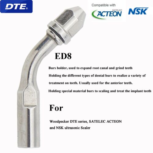 Woodpecker Dental Ultrasonic Piezo Scaler Tips Endo Perio DTE SATELEC NSK EMS - Picture 455 of 545
