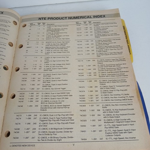NTE Semiconductors Technical Guide Cross Reference Book 6th Edition 1992 - Bild 5 von 15