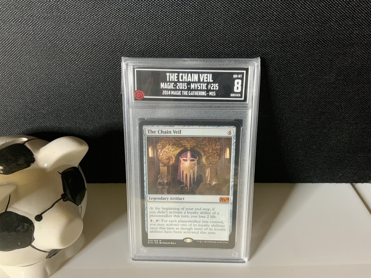 The Chain Veil 1x FOIL MTG M15 Core Set Mythic MINT artifact The Chain Veil 1x FOIL MTG M15 Core Set Mythic MINT artifact