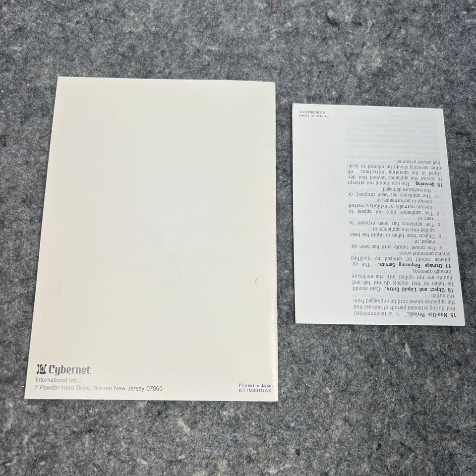 Sistema de auriculares estéreo inalámbricos Cybernet TM-301 manual del propietario Foto 2 de 4