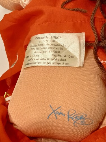 Lotto toppe cavolo Appalachi originali d'arte vintage bambini 1982 - Foto 6 di 9