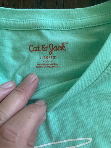cat & jack 10 12 unicorn pegasus long sleeve shirt 14-16 legging set lot nwt - Picture 3 of 6