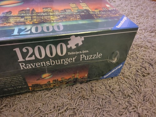 Ravensburger 12000 Piece New York City Skyline Puzzle World Trade Center New - Picture 3 of 12
