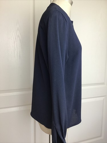 Vintage Classics By Anne Klien Women’s Navy Lightweight Unlined Jacket 4 NOS - Picture 2 of 6