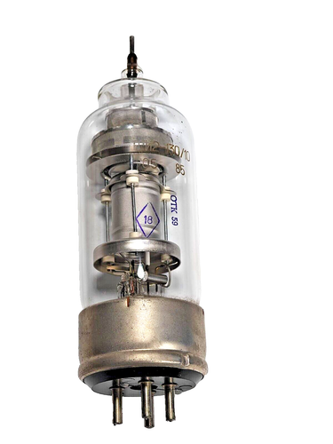 TG2-130/10 USSR Wasserstoffgefülltes Impulstyratron 130A 10000V NOS OTK RHOMBUS X 1 - Bild 2 von 4