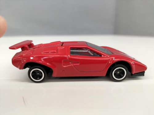 Tomica Lamborghini Countach LP500S F12 Red 1/61 Car Made In Japan Tomy no box - Picture 3 of 7