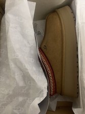 Women's Shoes UGG Brand Braid Tazz Platform Slippers 1122553 Chestnut