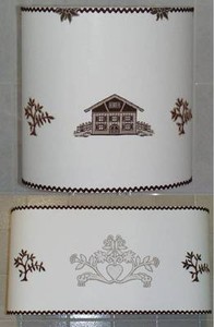 Dettagli su PARALUME OVALERETTANGOLARE ALBERI–LAMPSHADE COTTAGE TREE–ABAT JOUR ARBRE CHALET Dettagli su PARALUME OVALERETTANGOLARE ALBERI–LAMPSHADE COTTAGE TREE–ABAT JOUR ARBRE CHALET