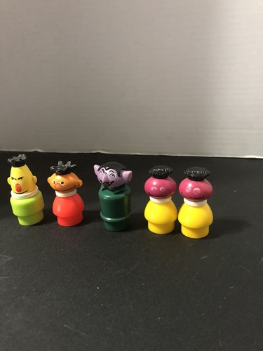 Fisher Price Little People Vintage - Sesame Street Lot of 5 - Picture 6 of 6