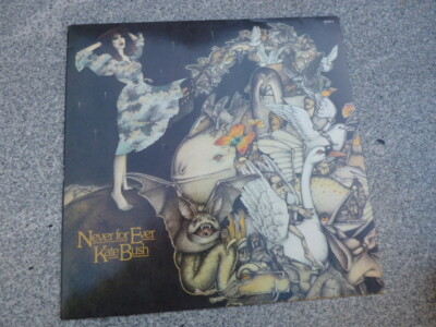 Vinyl LP Kate Bush  Never for Ever EMIK Germany Club Edition 