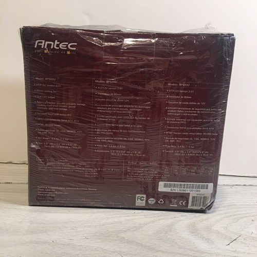 Antec BP500U Basiq Power Supply 500 Watt SEALED BRAND NEW READ… - Picture 3 of 6