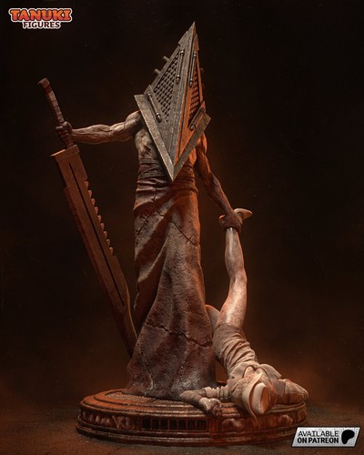 Pyramidenkopf (Silent Hill) H: 402 mm - 3D gedruckte Statue - Bild 3 von 12