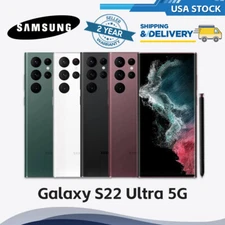 BRAND NEW Samsung Galaxy S22 Ultra 5G FUlly Unlocked ALL CARRIERS GSM CDMA
