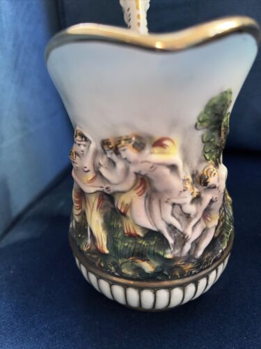 Capodimonte Cherub Dragon Demitasse Espresso Set Teekanne Milchkännchen & Zuckerdose - Bild 10 von 20