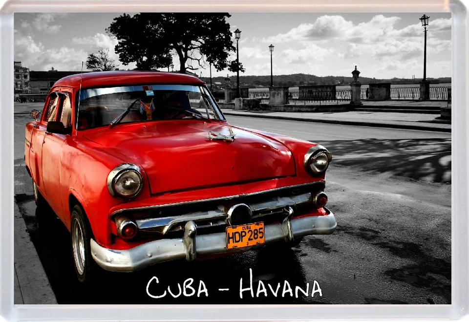 Cuba - Havana - 96 x 67mm Jumbo Fridge Magnet Souvenir Gift Present