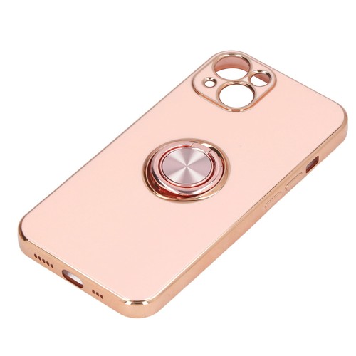 Mobile Phone Case For 13 With Rose Gold Glitter Plated Ring Stand Ult EOM - Photo 2 sur 21