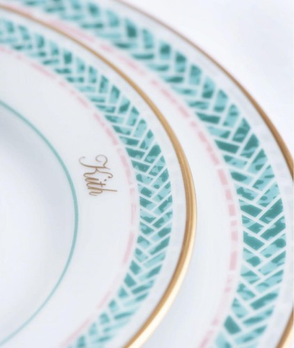 Kith Tokyo Fleurs ete for Disney 2 Plate Set 100 th Anniversary Limited Noritake - Picture 5 of 9