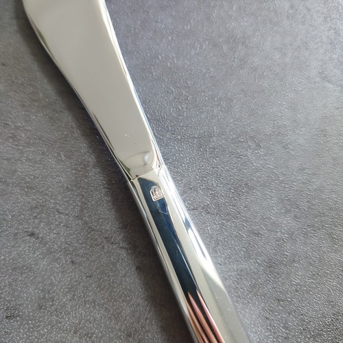 Christofle MOOD 6pcs Silverplate Flatware Butter Knife Excellent - Picture 20 of 21