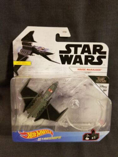 Hot Wheels Star Wars Starships con supporto e auto personaggio - scegli uno - Foto 18 di 88