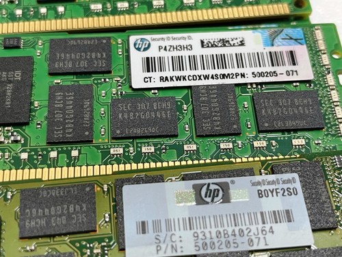 384GB (48x8GB) Module HP BL2X220C BL460C BL465C BL490C BL620C G7 Server RAM - Picture 4 of 6