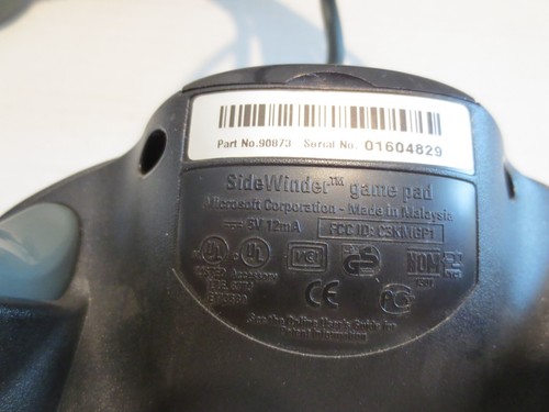 Microsoft Sidewinder Precision Pro Joystick & Sidewinder Game Pad Controllers - Picture 17 of 21