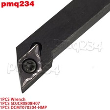 1PCS SDJCR 0808H07 External Turning holders Tool + 1pcs DCMT070204 -HMP PC9030