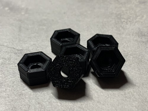 Losi Mini-T 2.0 & Mini-B (6) Wheel Hex Adapters 8mm To 12mm Big Tire Conversion - Picture 3 of 11