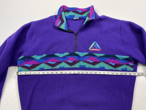 Vintage Summit Dog Fleece Jacket Sz XL Made In USA Keystone A-Basin Breckenridge - Picture 7 of 9