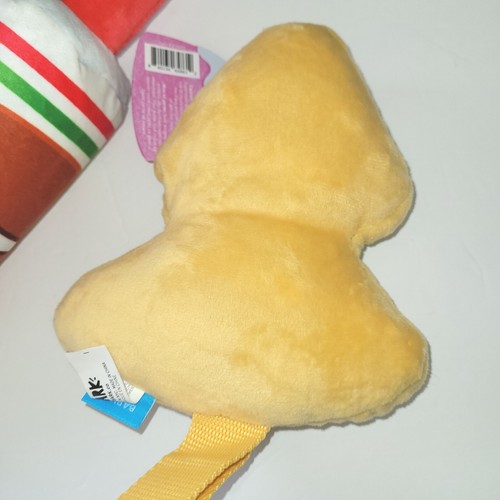 Bark Box Dog Toy Gingerbread Roland Overman & Tree Yo' Self Squeak Crinkle Sz L - Picture 8 of 10