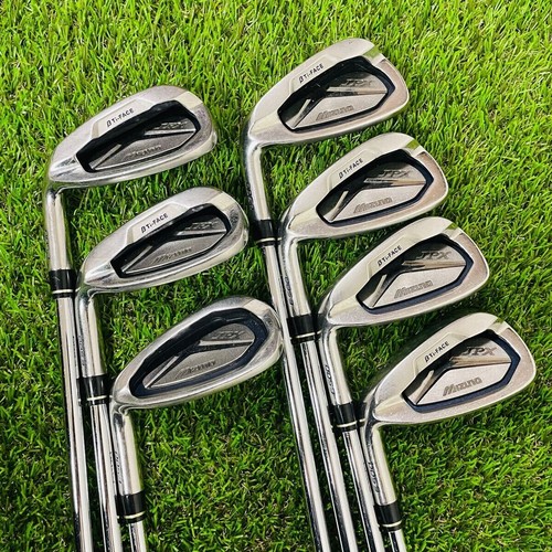 Left Handed Mizuno JPX E500 Golf Clubs Irons Lefty LH Iron R-Flex 5-9 Pw Fw 7pcs - Picture 2 of 24