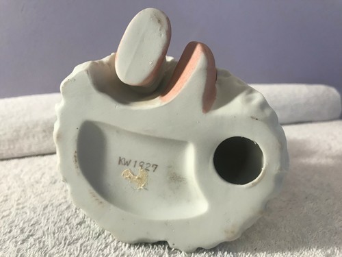 Vintage Piano Baby kleines Mädchen in Haube grün Kleid OH3121 - Bild 8 von 8