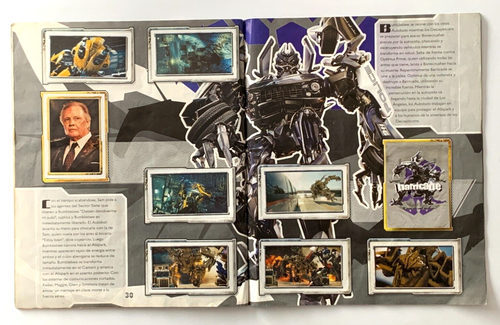 2007 ALBUM TRANSFORMERS Topps & Navarrete 100% Complete PERU Edition Rare! - Picture 17 of 24